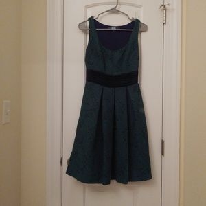 Anthropologie Eva Franco green dress 0